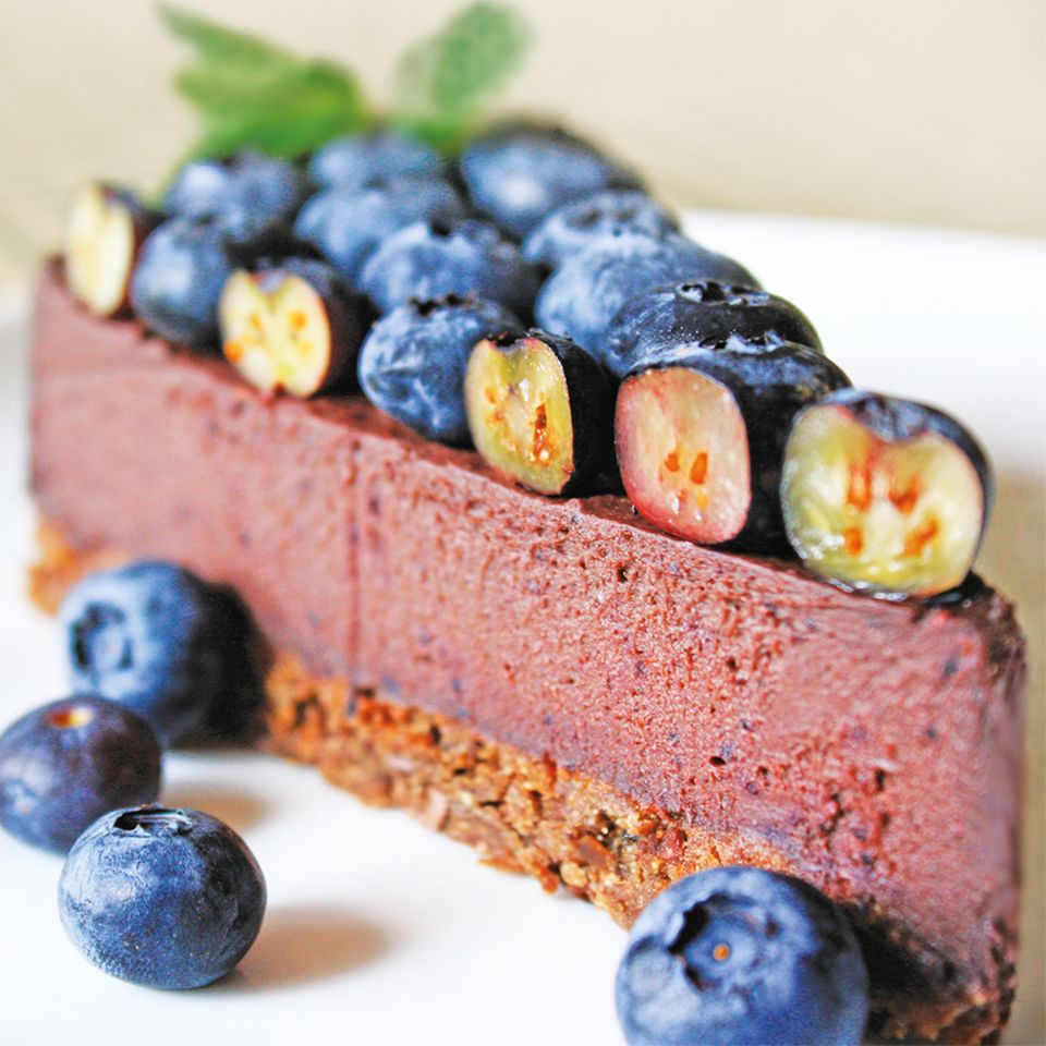 Acaibeeren-Käsekuchen Acaibeeren-Käsekuchen