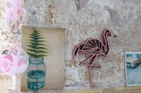 3-D-Holzmotiv "Flamingo" von No Gallery