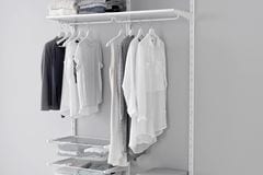 Begehbarer Kleiderschrank System "Algot" von Ikea
