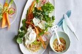 Rezept: Brunnenkresse-Salat mit pochiertem Ei