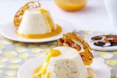 Rezept: Vanille-Milchreis-Creme mit frischer Mangosauce