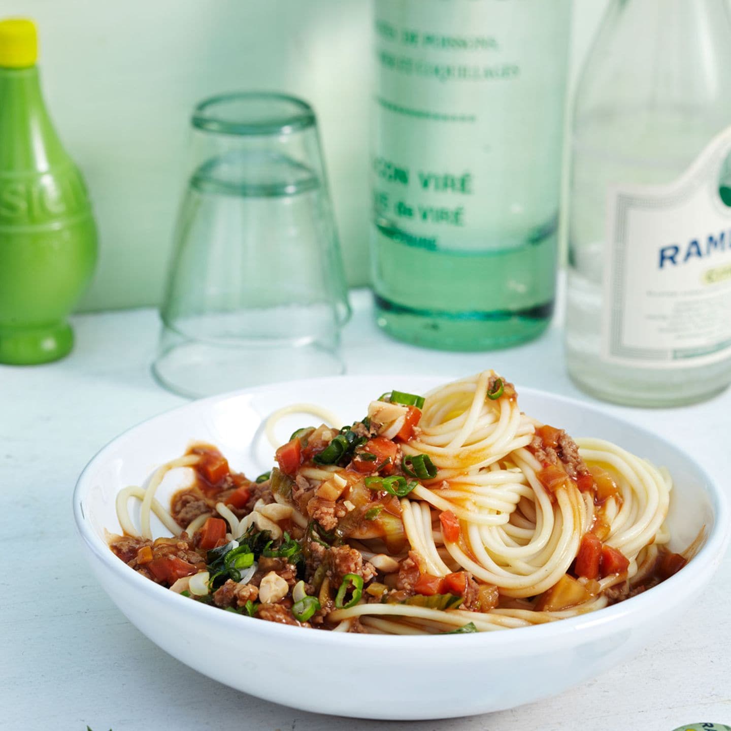 Rezept: Spaghetti mit Asia-Bolognese