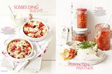 LIVING AT HOME Spezial: Erdbeer-Rhabarber-Rezepte