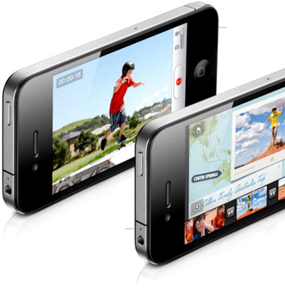 Das iPhone 4 nimmt Videos in HD-Qualität auf. Per iMovie App können die Filme anschließend direkt auf dem iPhone bearbeitet werden