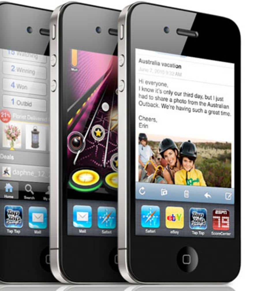 Das iPhone 4 kann mehrere Apps gleichzeitig ausführen