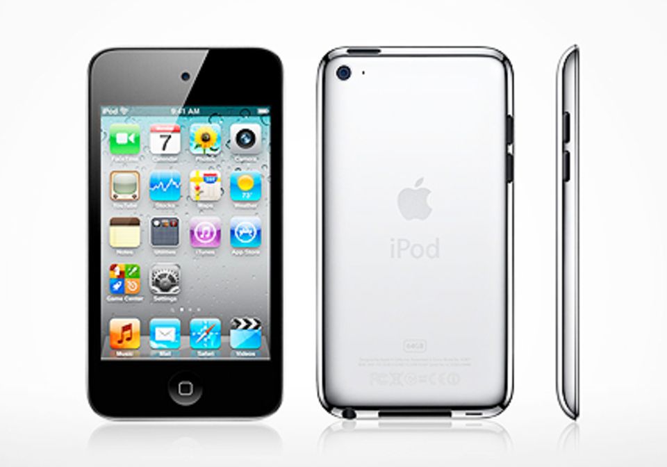 Multimediatalent: Apples iPod touch.