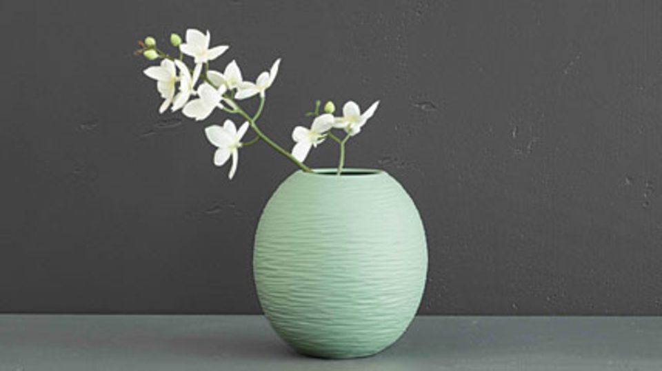 Fühlbare Relief-Strukturen machen die Vase "Sgraffo" besonders. Foto: ASA Selection