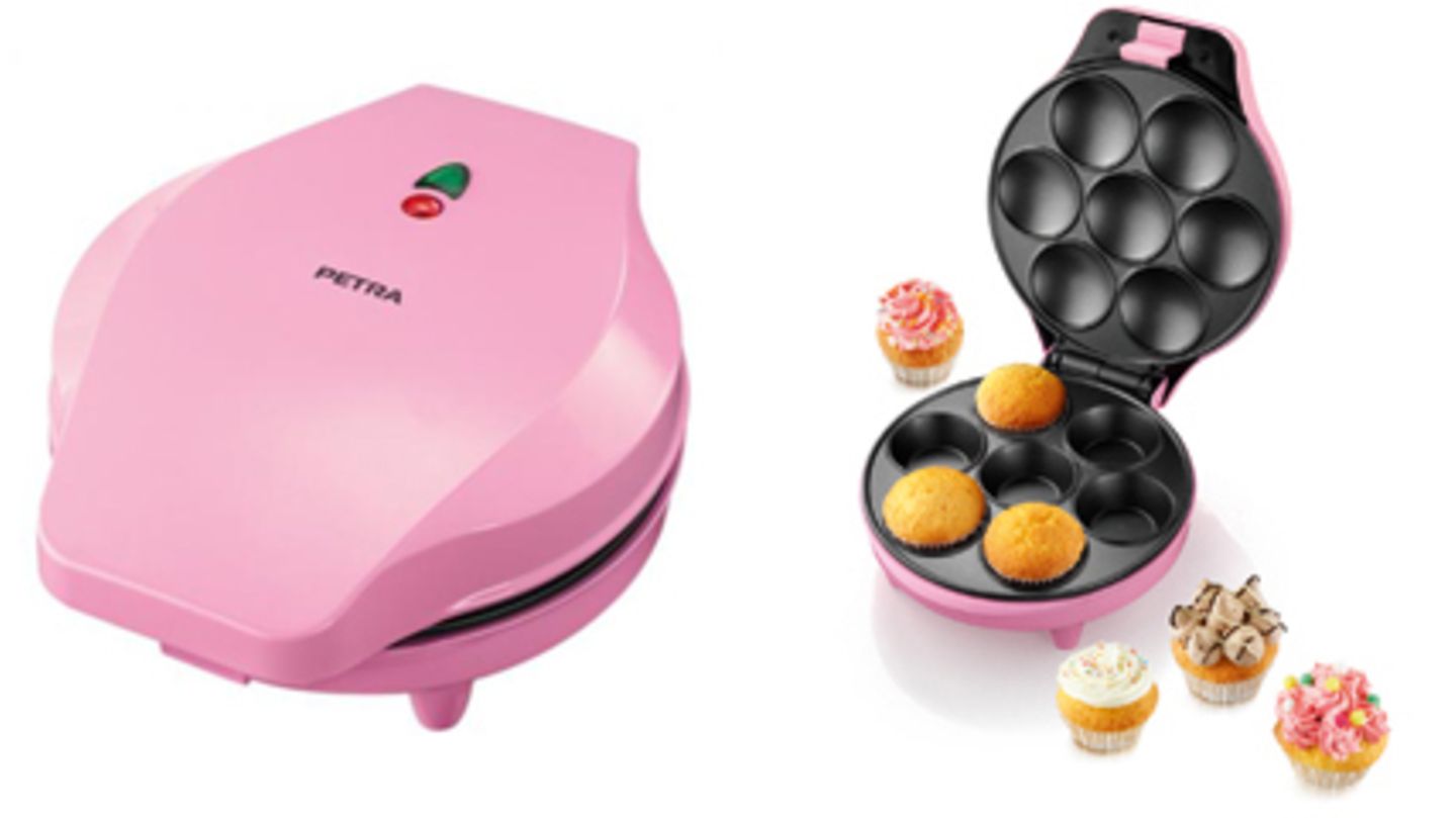 color rosa Máquina para hacer cupcakes Petra Electric CM 10.00 