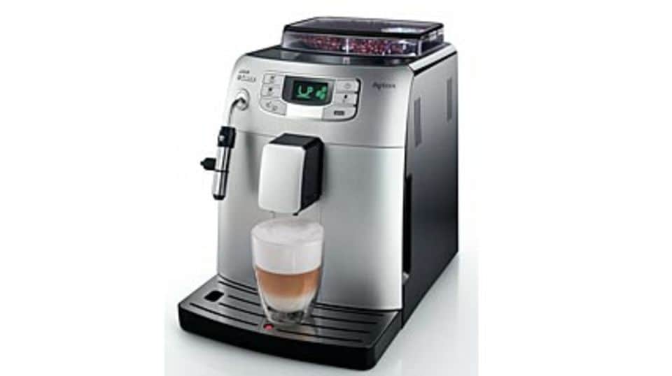 Bedienfreundlich: Espressovollautomat "Saeco Intelia Class". Foto: Philips