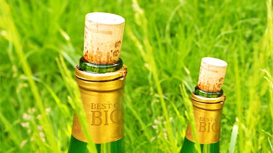 Die besten Weine erhalten den "Best of Bio Wine Award".