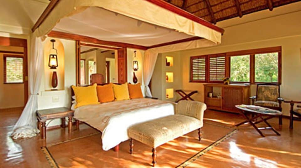 Luxurös nächtigen in der "Sanctuary Chobe Chilwero Lodge". Fotos: Sanctuary Retreats