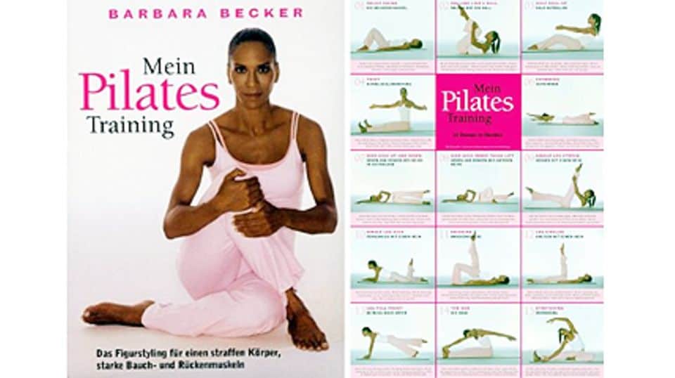 Eine von vielen zahlreichen Fitness-DVDs: "Mein Pilates Training" von Barbara Becker.