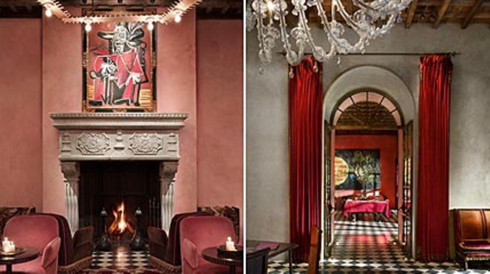 Designer Julian Schnabel ließ sich beim Einrichten des Gramercy von der Renaissance inspierieren. Foto: Design Hotels