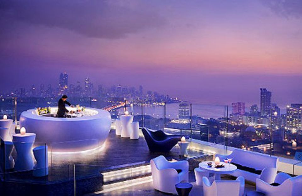 Die "Aer" Bar bietet einen atemberaubenden Blick über Mumbai.
