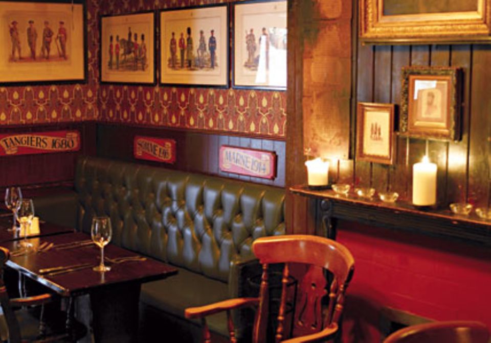 Im Londoner Pub "The Grenadier" soll es auch einen Geist geben