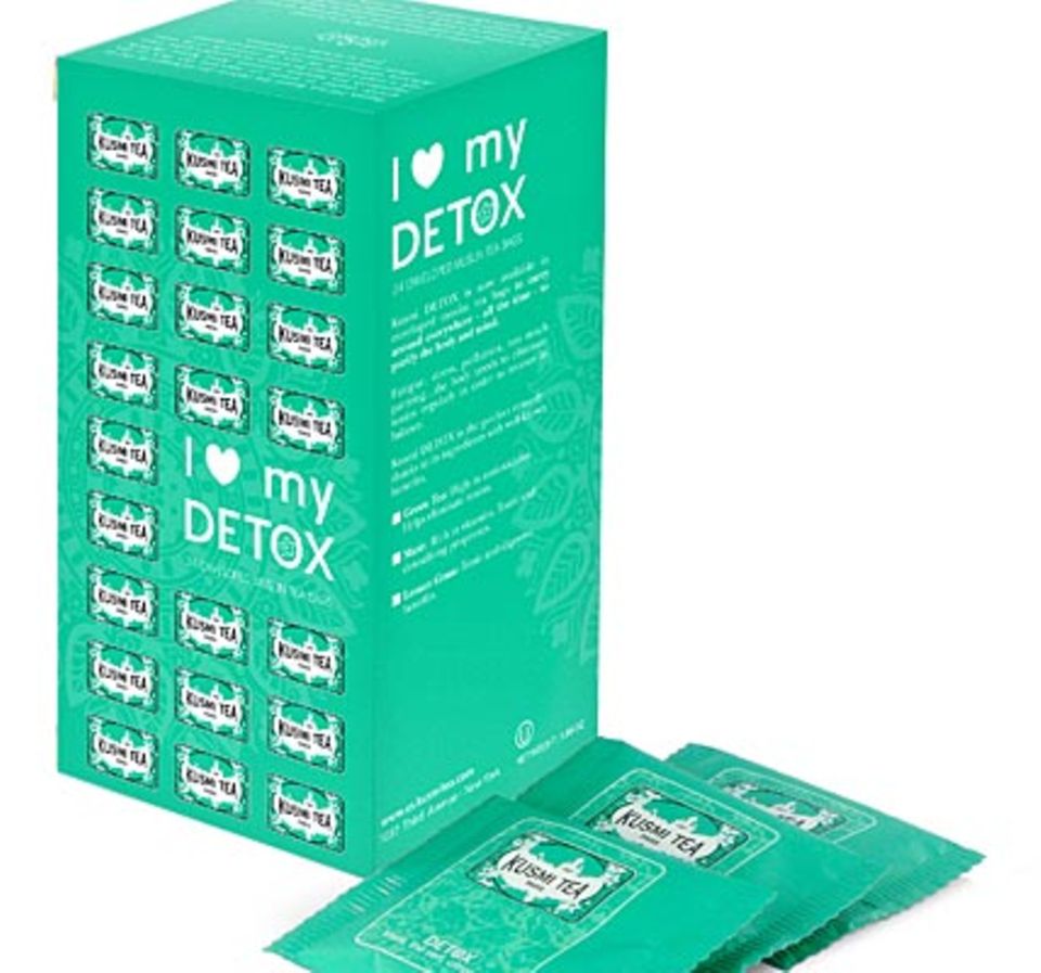 Das Etui für Detox-Tee-Fans ist prima geeignet für unterwegs. Foto: Kusmi Tea