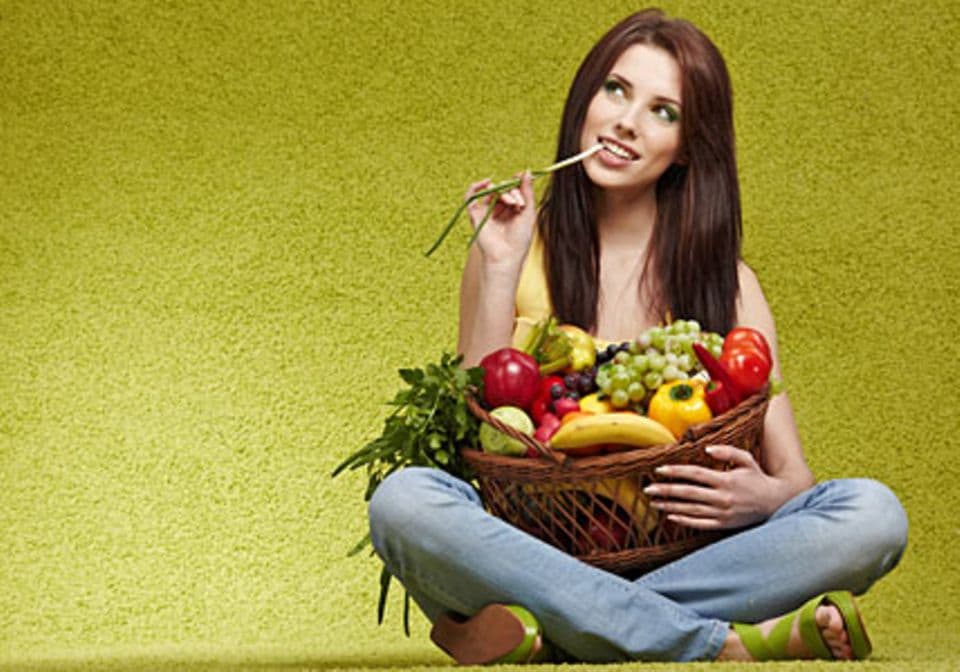Wichtigste Ernährungsgrundlage für Veganer: Obst und Gemüse.