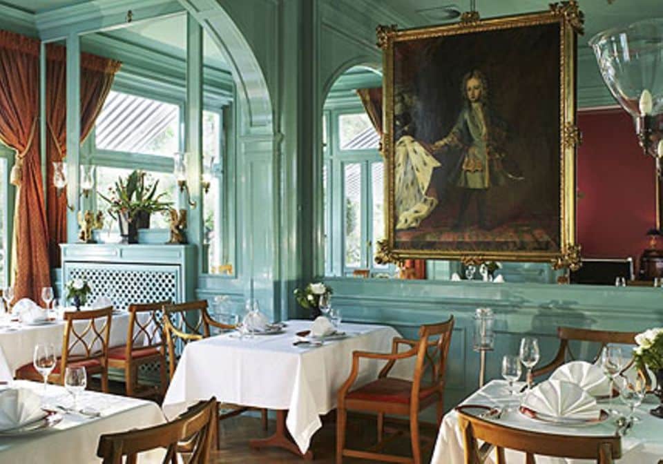 Das Restaurant Prinz Frederik im Abtei Hotel.