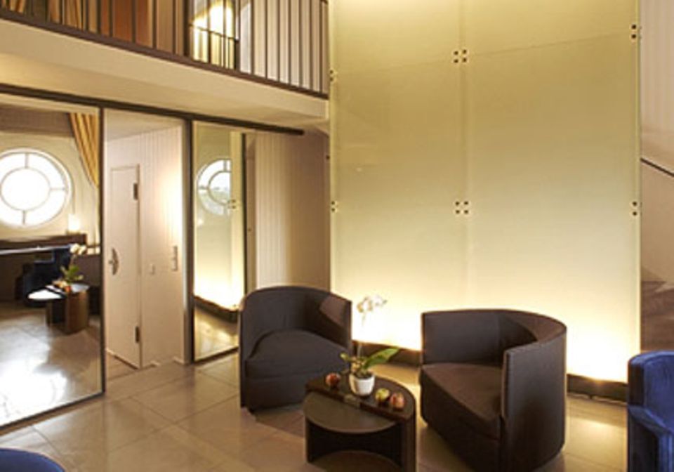 Zeitlos modern und elegant - das Design der Zimmer im Hotel im Wasserturm.