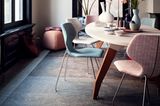 Trendfarben 2016: Stuhl "Cavalletta" in Rosa und Blau von Designonstock