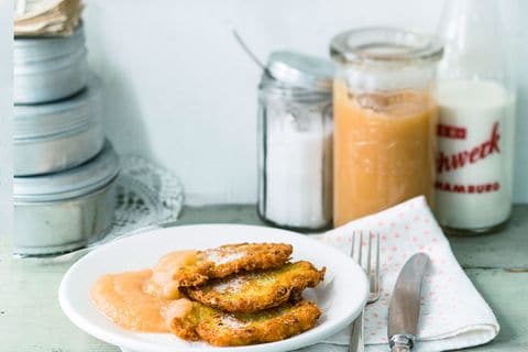 Rezept: Kartoffelpuffer mit Apfelmus