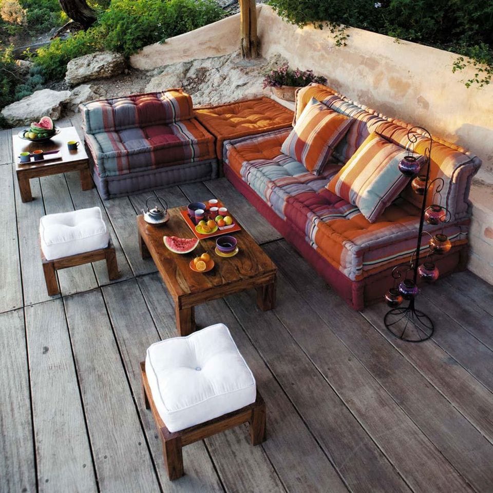 Wohnen im Ethno-Stil: Sofa "Cancun" von Maison du Monde