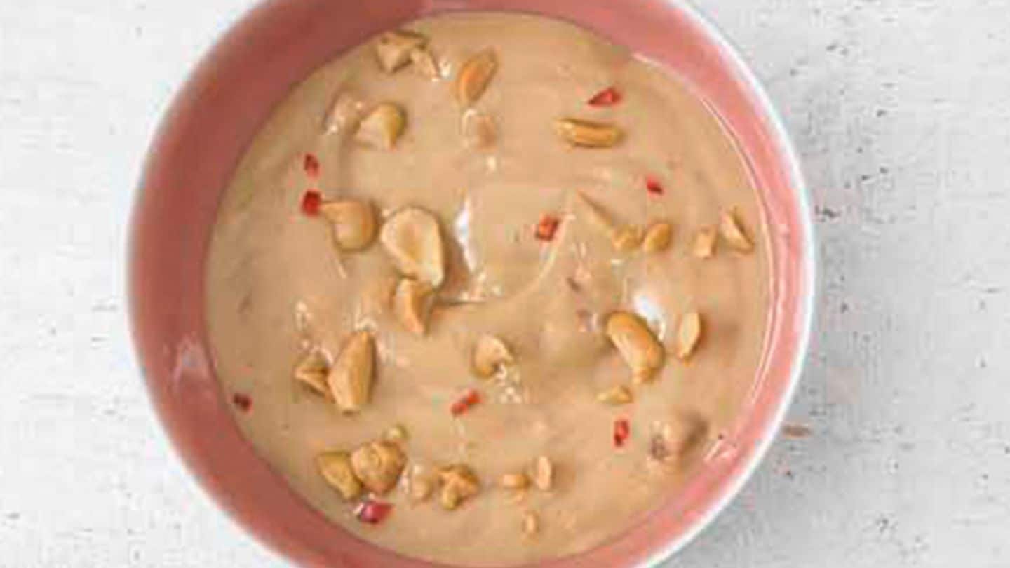 ErdnussDip Rezept [LIVING AT HOME]