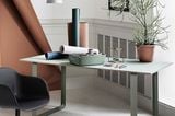 Tablett aus Filz in Grün von Muuto