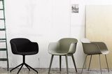 Stuhl "Fiber" in Grün von Muuto