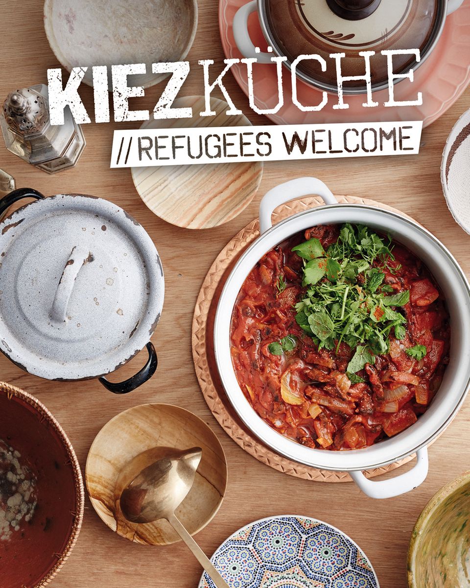 Buch „Kiezküche // Refugees Welcome“