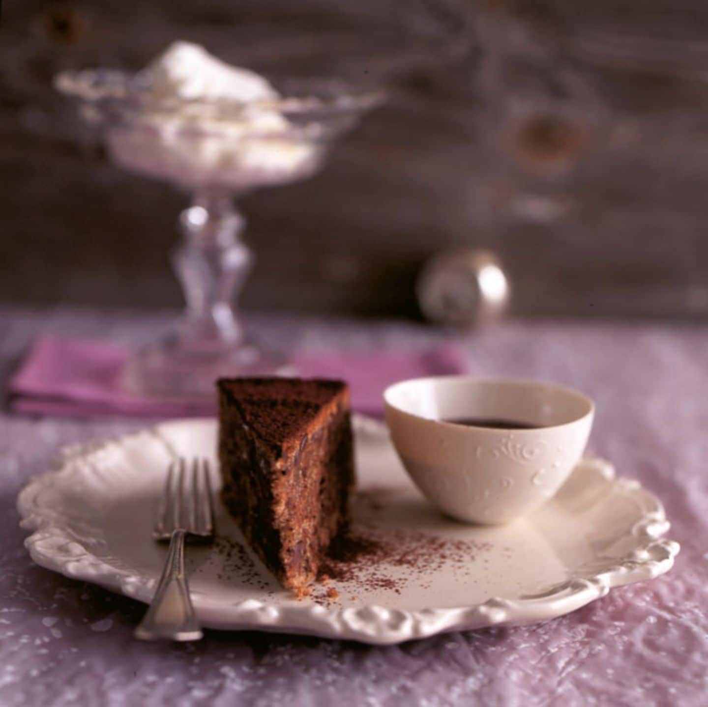 Rezept: Schokoladen-Kuchen mit Schokosauce