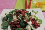 Rezept: Kräutersalat mit Cranberries