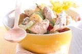 Rezept: Kartoffelsalat mit Huhn und Honigsenf