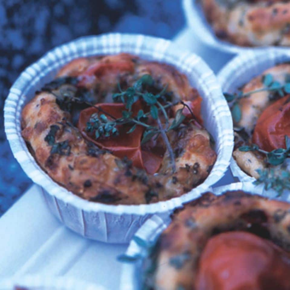 Rezept: Käse-Tomaten-Muffins