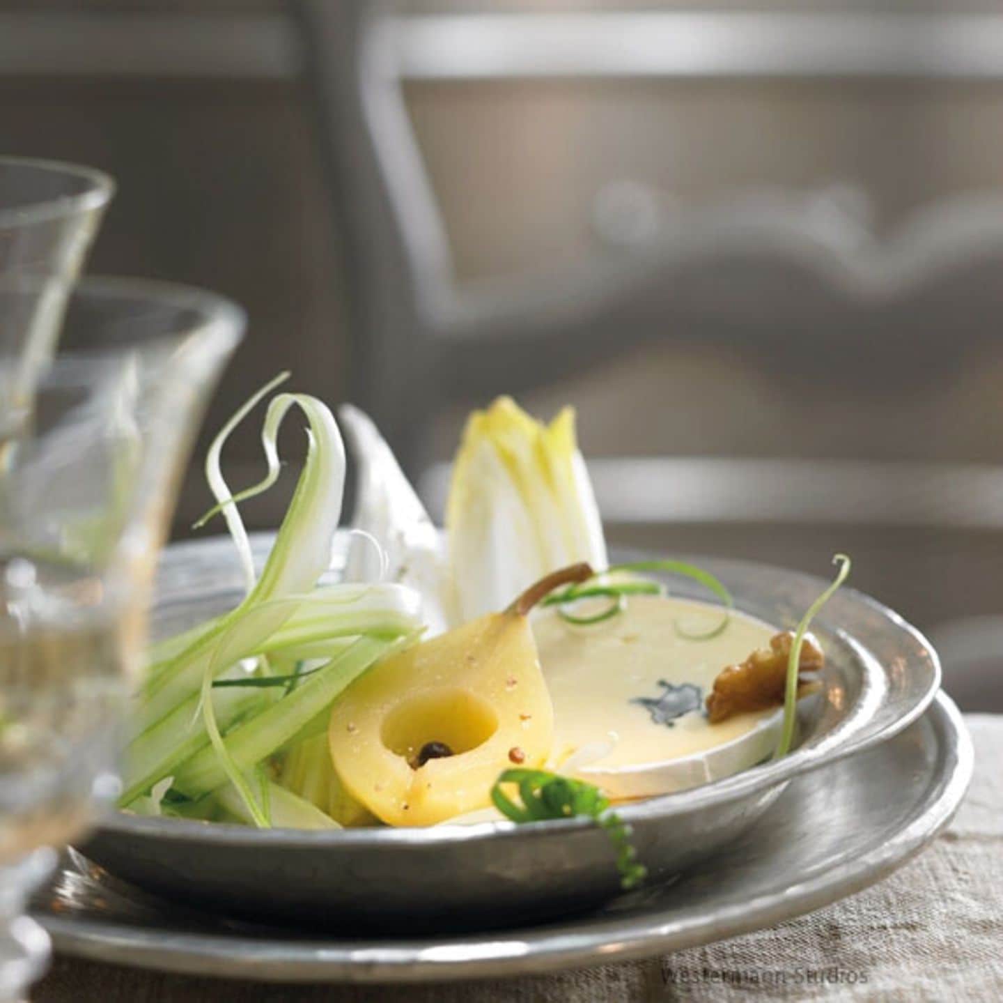 Rezept: Chicorée-Birnen-Salat