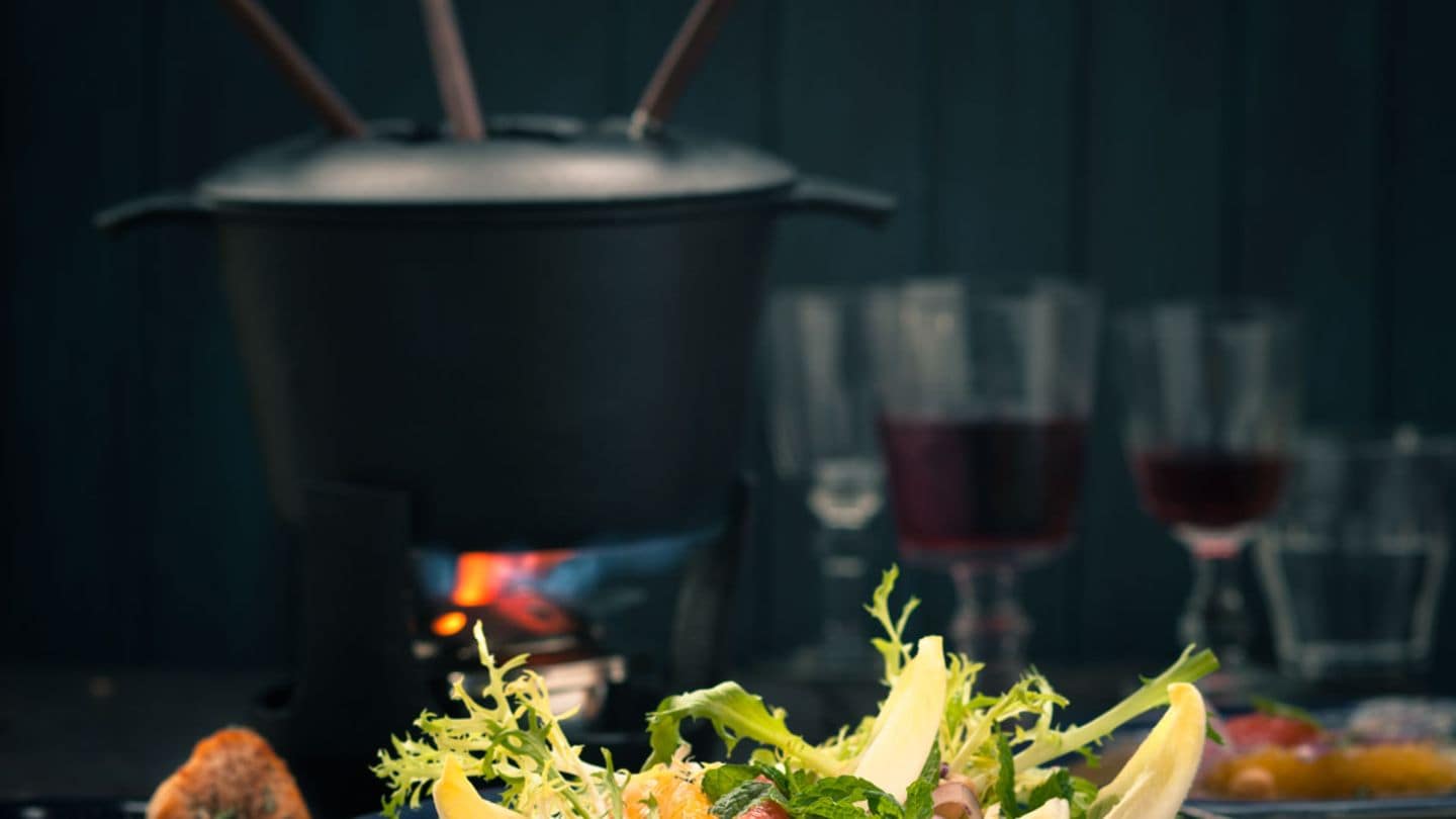 Fondue Bourguignonne Rezept [LIVING AT HOME]