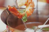Rezept: Asiatisches Fondue mit Fisch und Garnelen