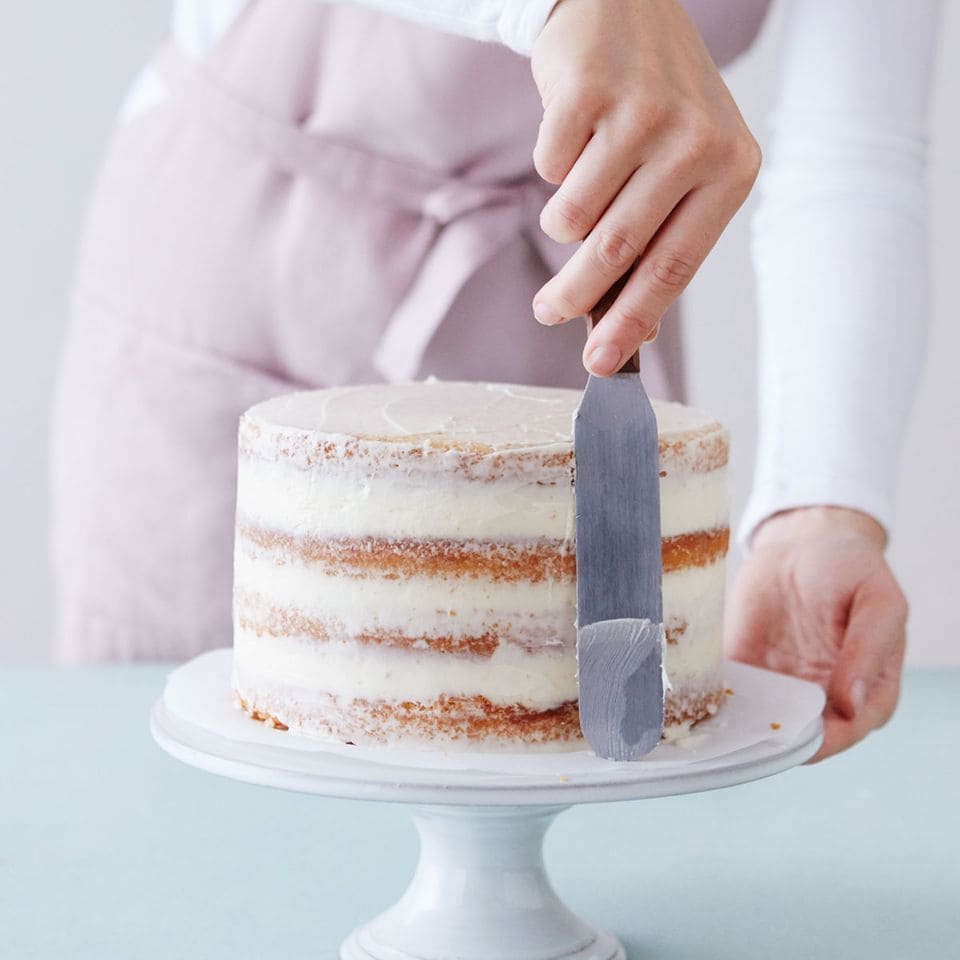 Rezept: Half-Naked-Cake mit Kumquatkompott