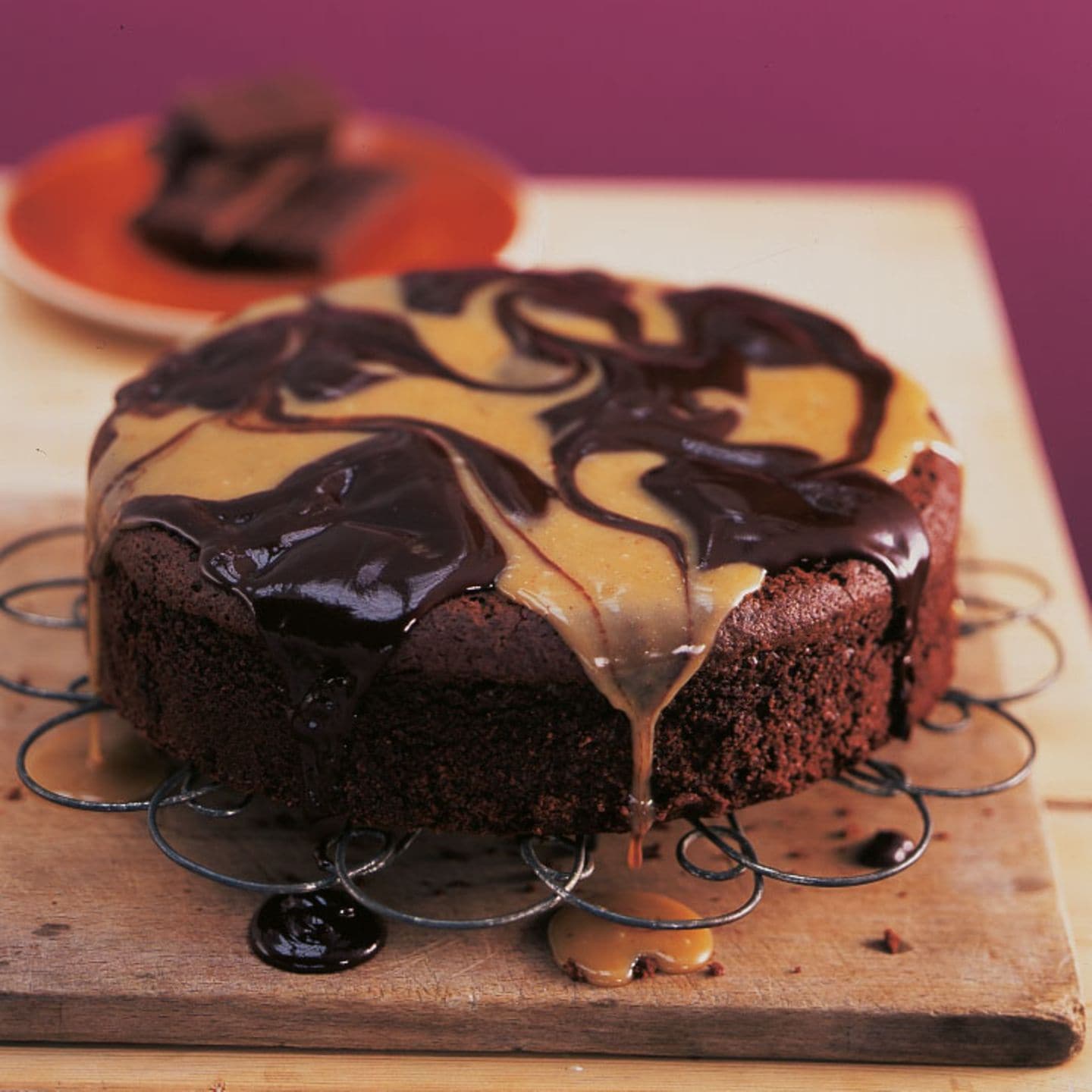 Rezept: Schokoladenkuchen mit Erdnussbutter