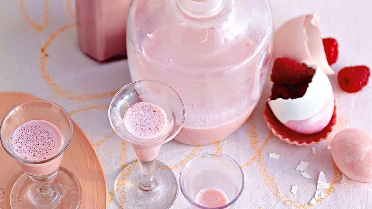 Himbeer-Eierlikör Rezept - [LIVING AT HOME]