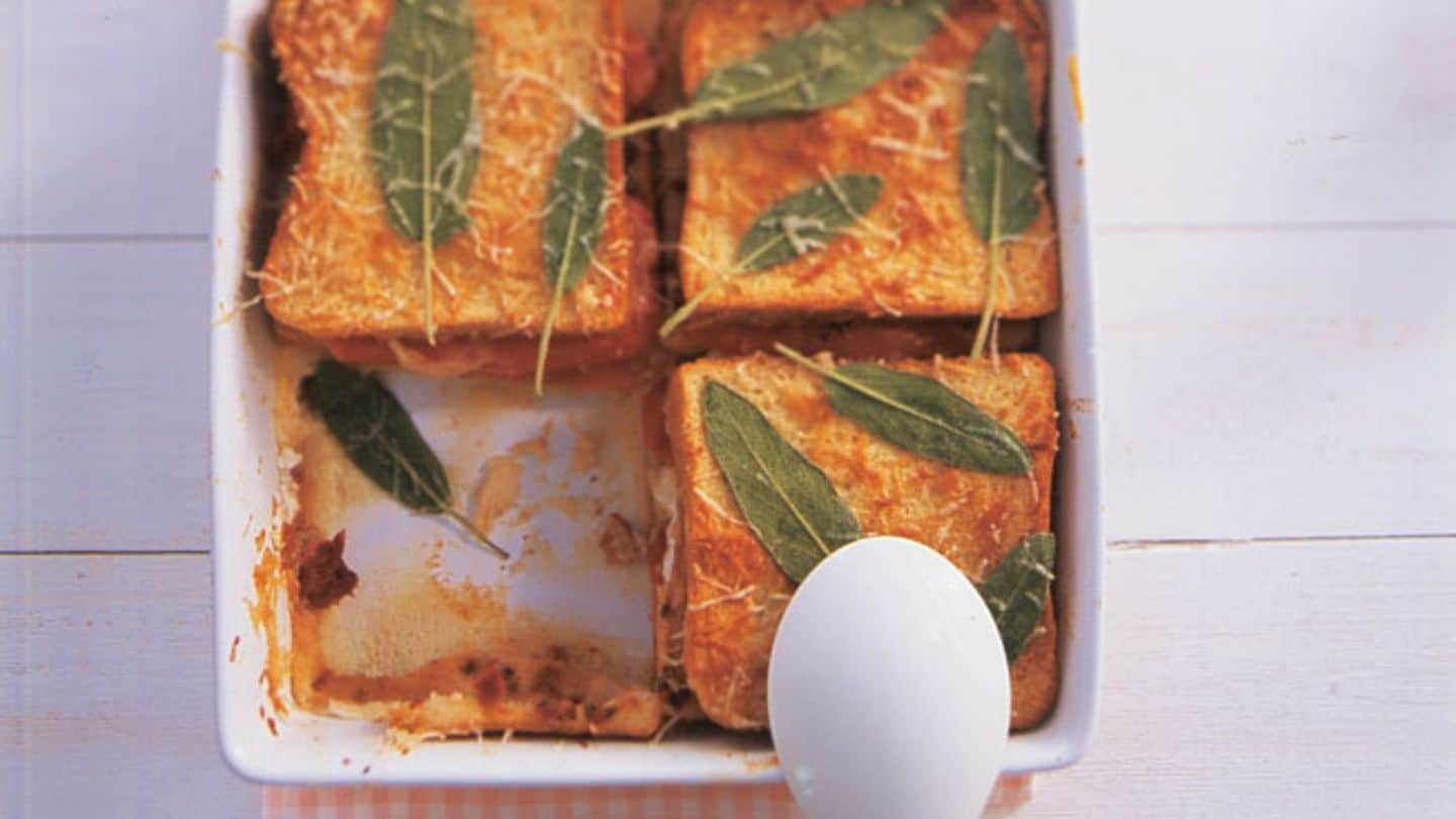 FrenchToastLasagne Rezept [LIVING AT HOME]