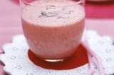 Rezept: Erdbeer-Rhabarber-Shake
