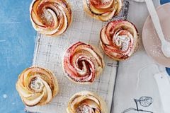 Rezept: Apfelrosen-Muffins von Zucker, Zimt und Liebe
