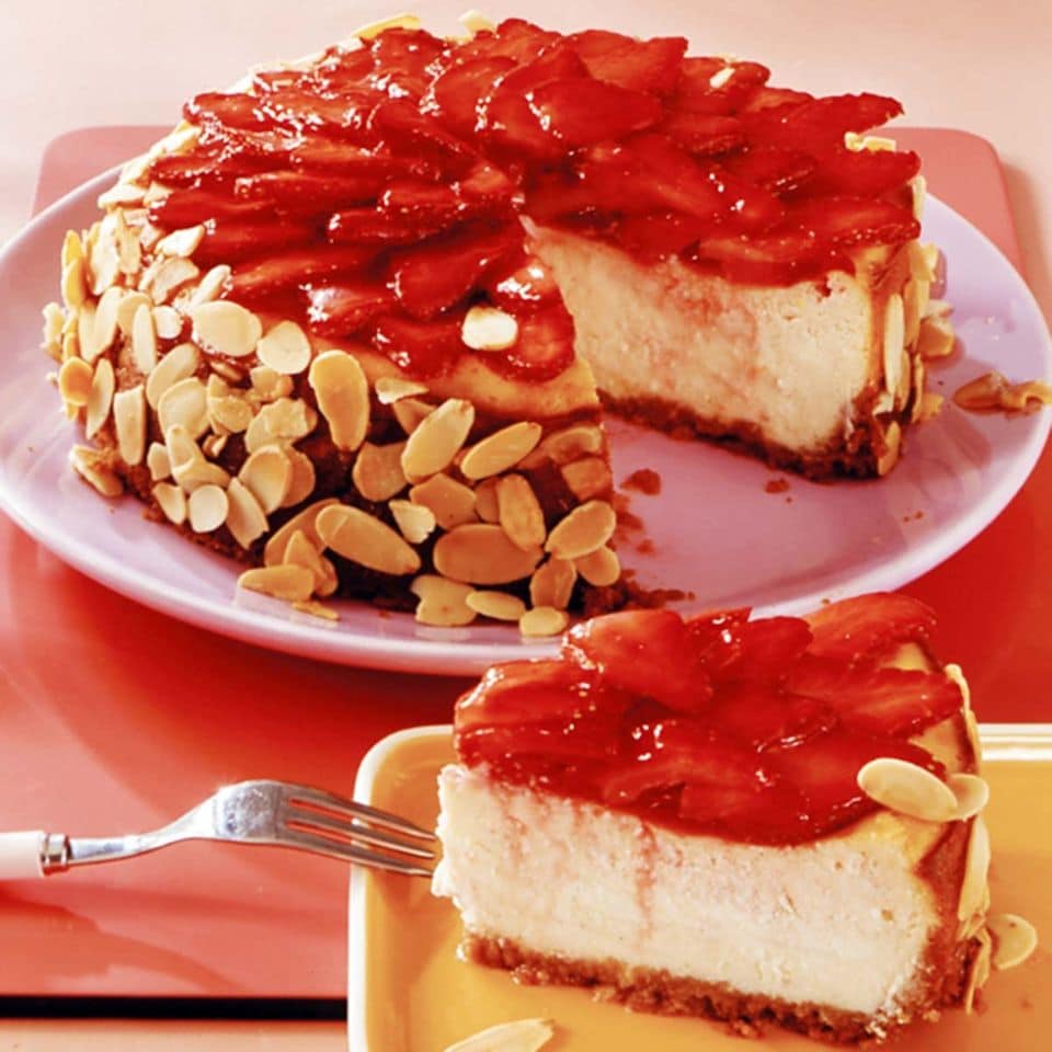 Rezept: Erdbeer-Cheesecake