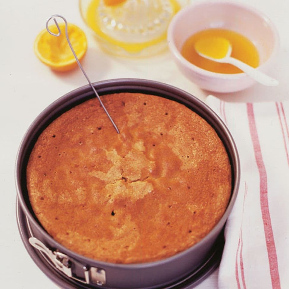 Rezept: Mandelkuchen mit Orangen und Vanille