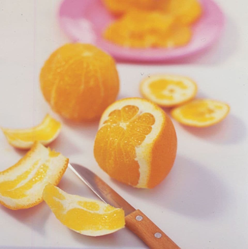 Rezept: Mandelkuchen mit Orangen und Vanille