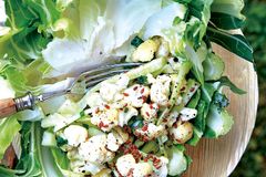 Rezept: Blumenkohlsalat