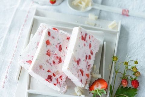 Erdbeer-Frozen-Joghurt: Rezept