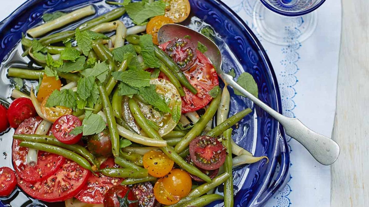Tomaten-Bohnen-Salat Rezept - [LIVING AT HOME]