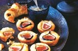 Ziegenkäse-Muffins mit Birnendip: Rezept